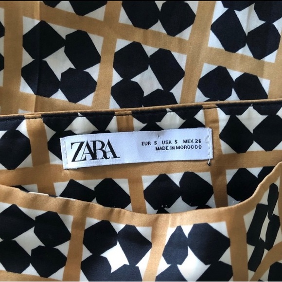 Geometric Wide Leg Pants - Picture 5 of 6